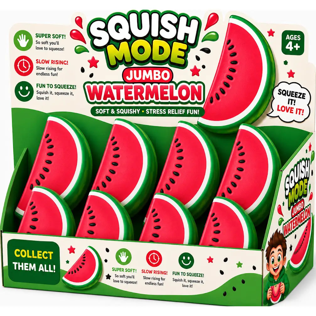 Jumbo Watermelon Sensory Toys- Preorder - ETA Late Sept.