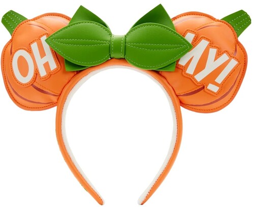 LOUNGEFLY DISNEY: PUMPKIN MINNIE OH MY EARS HEADBAND