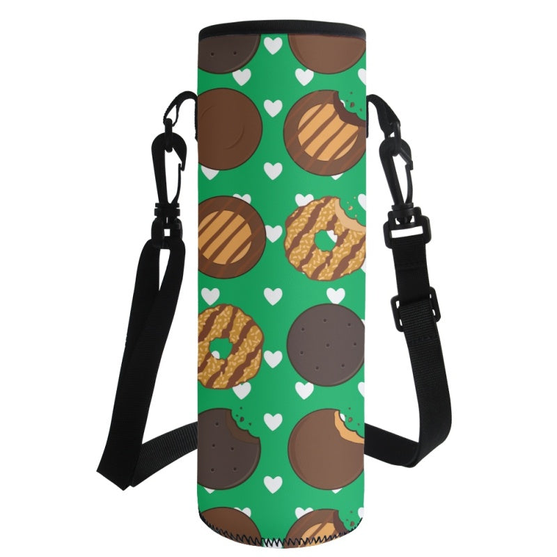 Cookie Dealer Water Bottle Carrier Bag