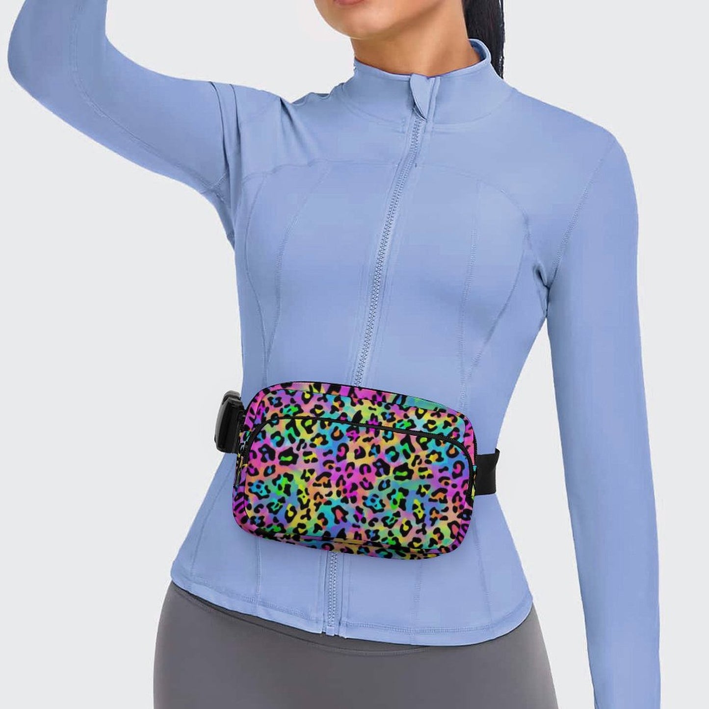 Rainbow Leopard Fanny Pack- PREORDER