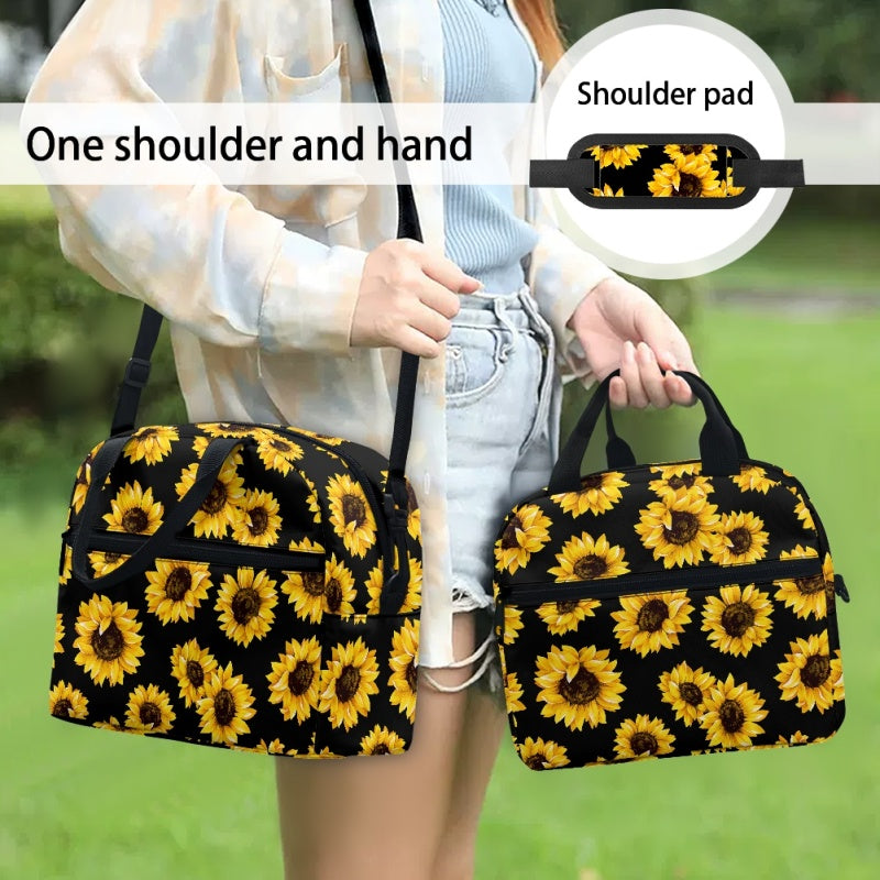 Sunflower Lunch Tote - Preorder - ETA Early Aug. 2024