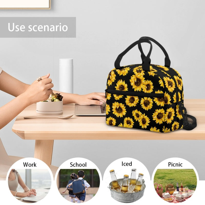 Sunflower Lunch Tote - Preorder - ETA Early Aug. 2024