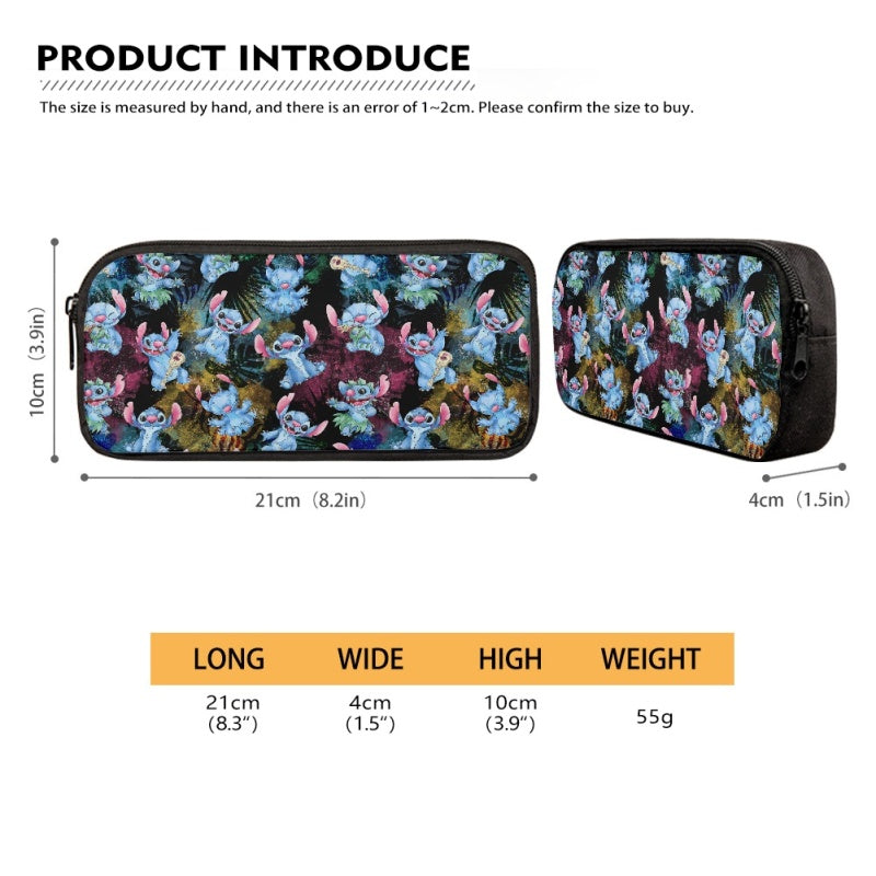 Blue Alien Pencil Case- Preorder - ETA Early Aug. 2024