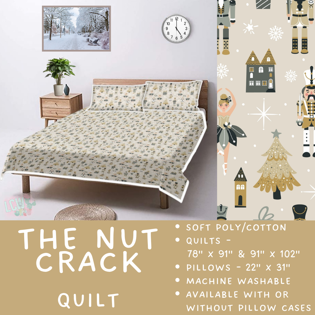 Batch  #410 - Cozy Quilts - Closes 9/10 - ETA late October - The Nut Crack Quilt
