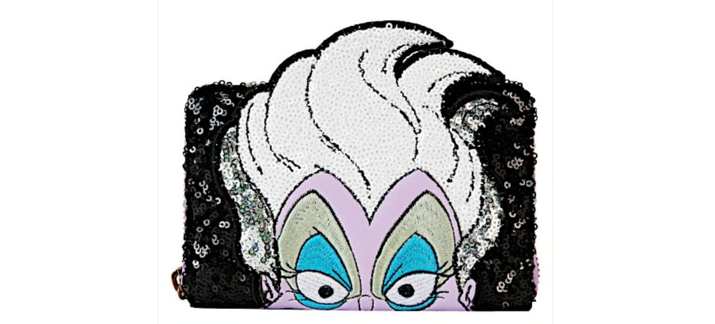 Loungefly Ursula Sequins Wallet