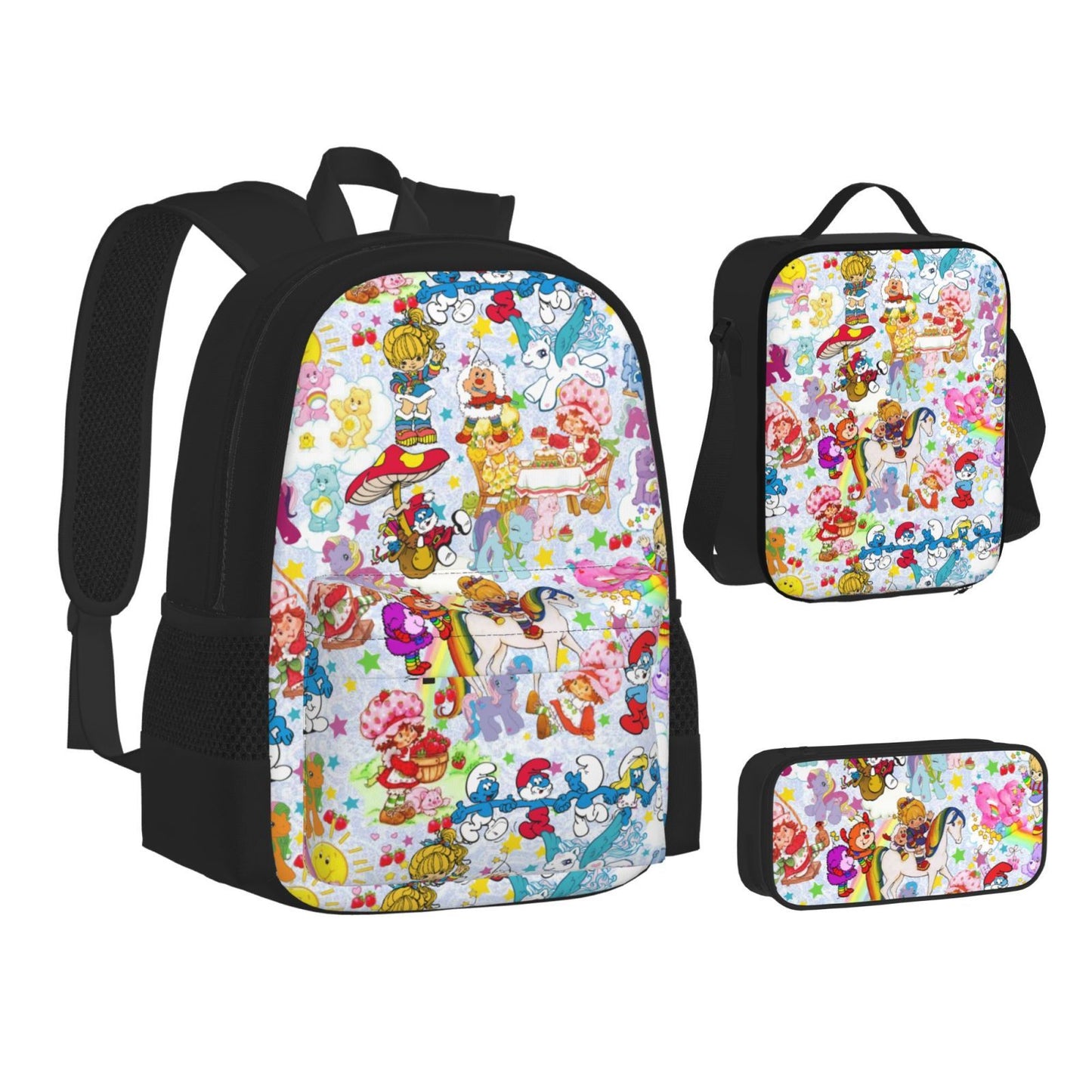 80s Cartoons Backpack Set - - Preorder - Closing 7/18 - ETA mid Aug.