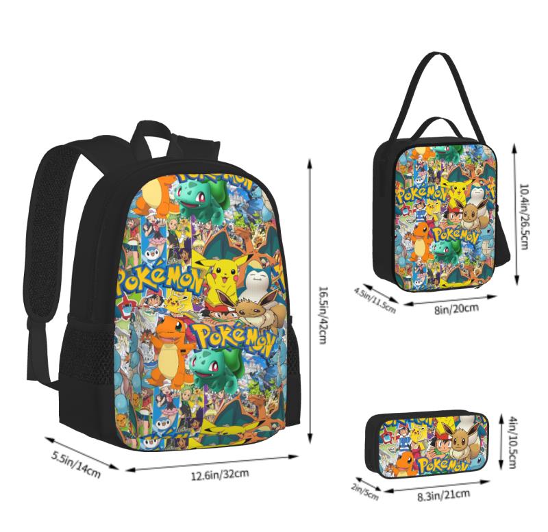 Catch Them All Backpack Set - - Preorder - Closing 7/18 - ETA mid Aug.