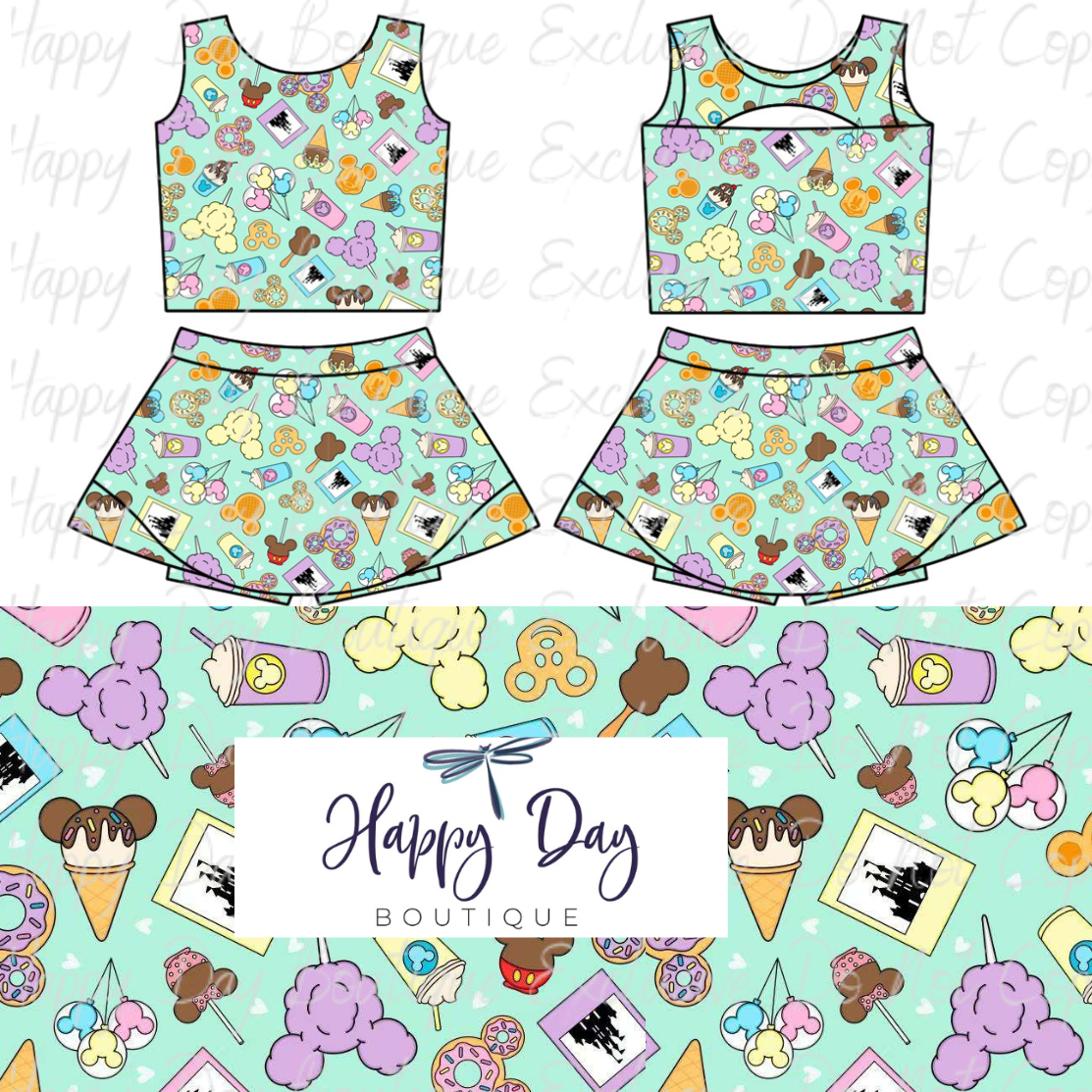 Kid's Park Snacks Yoga Set - Ready to Ship