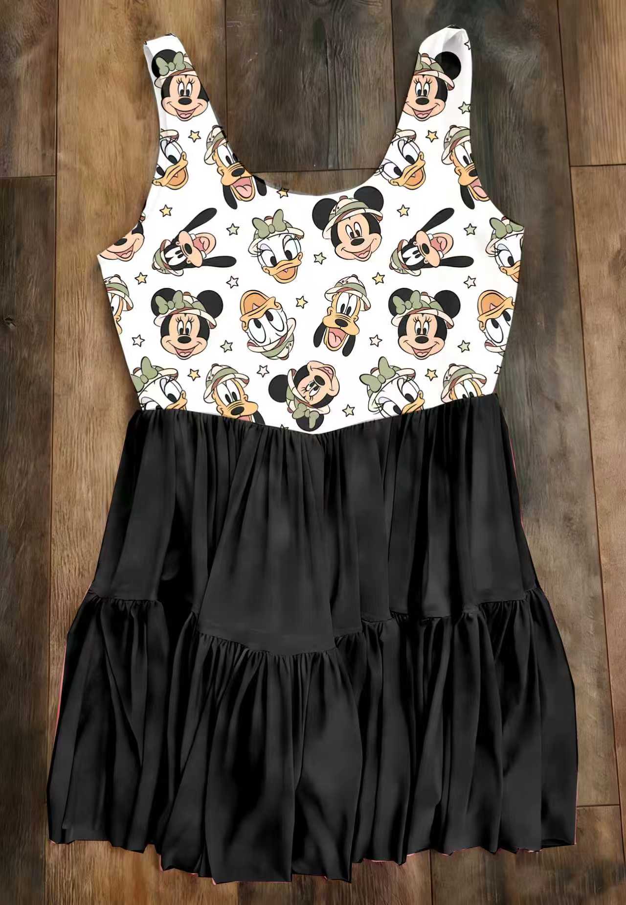 Kid's Safari Fab Five Mesh Dress w/ Shorts Underneath- Preorder - ETA early April