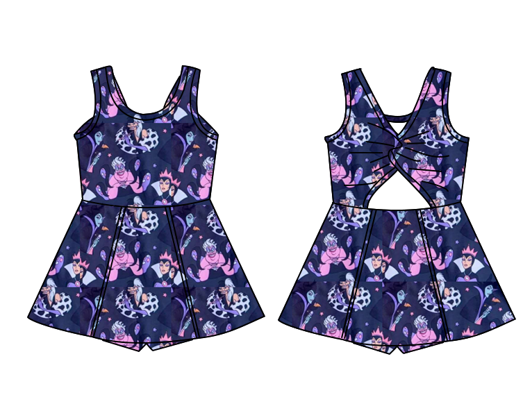 Adult's Magical Halloween Yoga DRESSES - Preorder - ETA is Sept July