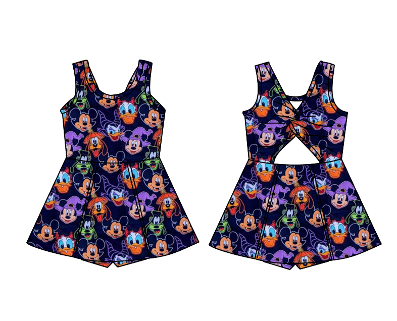 Adult's Magical Halloween Yoga DRESSES - Preorder - ETA is Sept July
