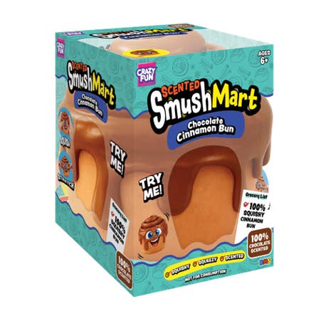 Authentic Rms® Smushmart™ Scented Cinnamon Bun Squishy – Preorder - December ETA
