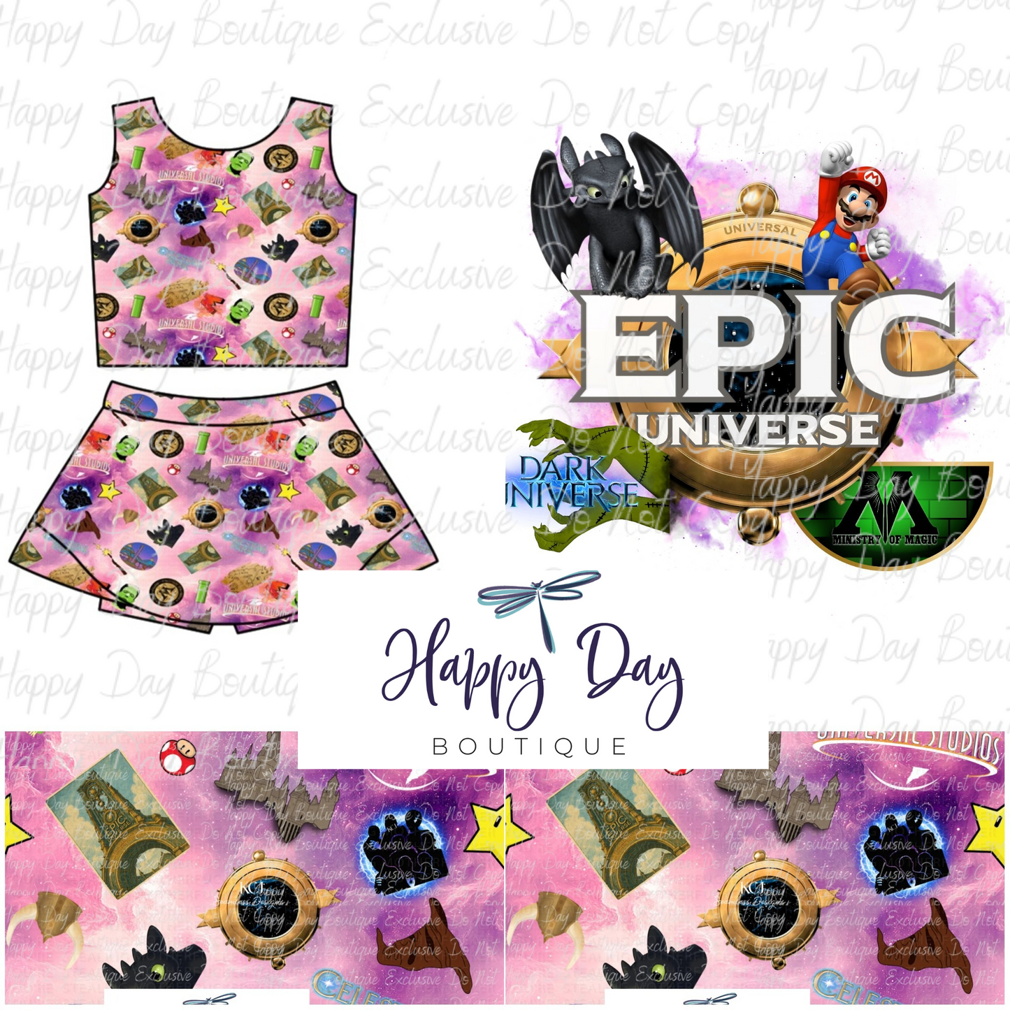 Epic Universe Yoga Set Preorder - ETA is Mid July