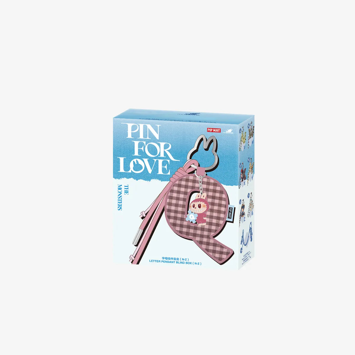 Popmart Labubu THE MONSTERS Pin for Love Series- Letter Pendant Blind Box- PREORDER - ETA 2 to 3 Weeks