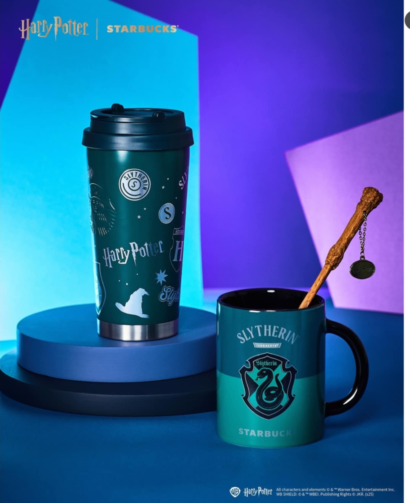 Starbucks Korea 2025 Limited Edition Harry Potter Slytherin New Year Set
- Year of the Snake