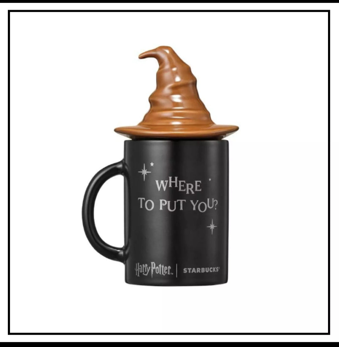 Starbucks korea 2025 New Year (c) Harry Potter Color Changing Mug and Sorting Hat