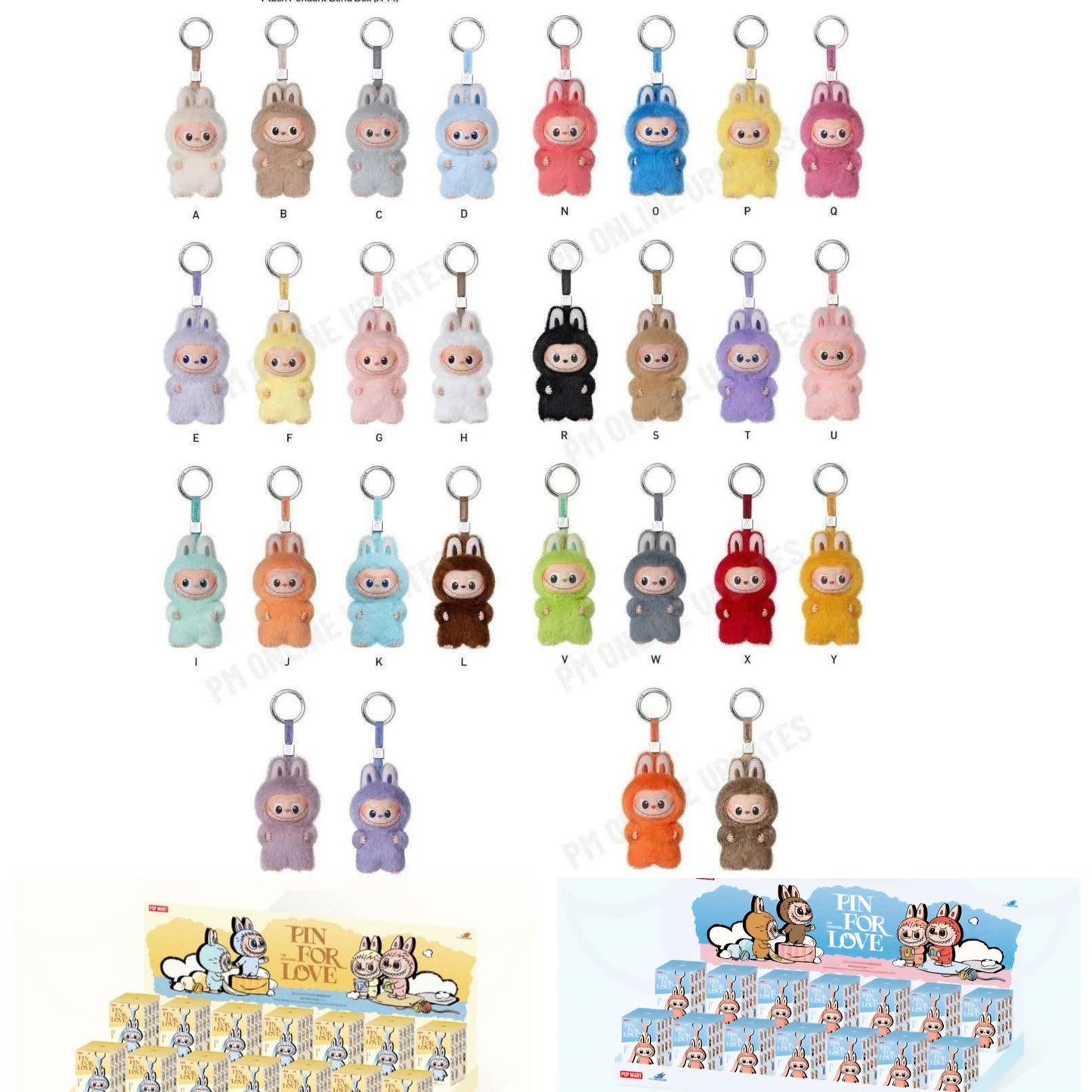 Popmart Labubu THE MONSTERS Pin for Love Series-Vinyl Plush Pendant Blind Box - PREORDER - 2 to 3 WEEK ETA