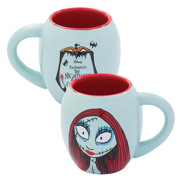 THE NIGHTMARE BEFORE CHRISTMAS SALLY 18 OZ. OVAL CERAMIC MUG