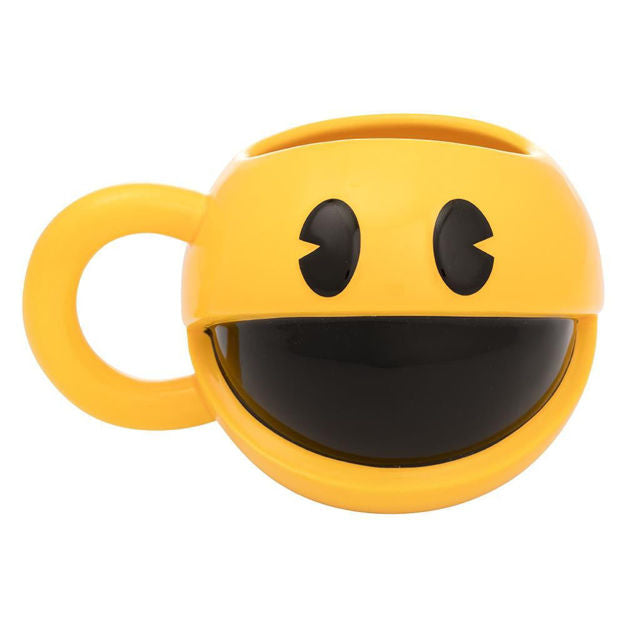 PAC-MAN 16 OZ. SCULPTED CERAMIC MUG