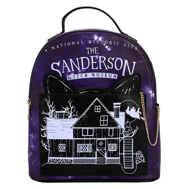 DISNEY HOCUS POCUS THE SANDERSON MUSEUM MINI BACKPACK & COIN PURSE