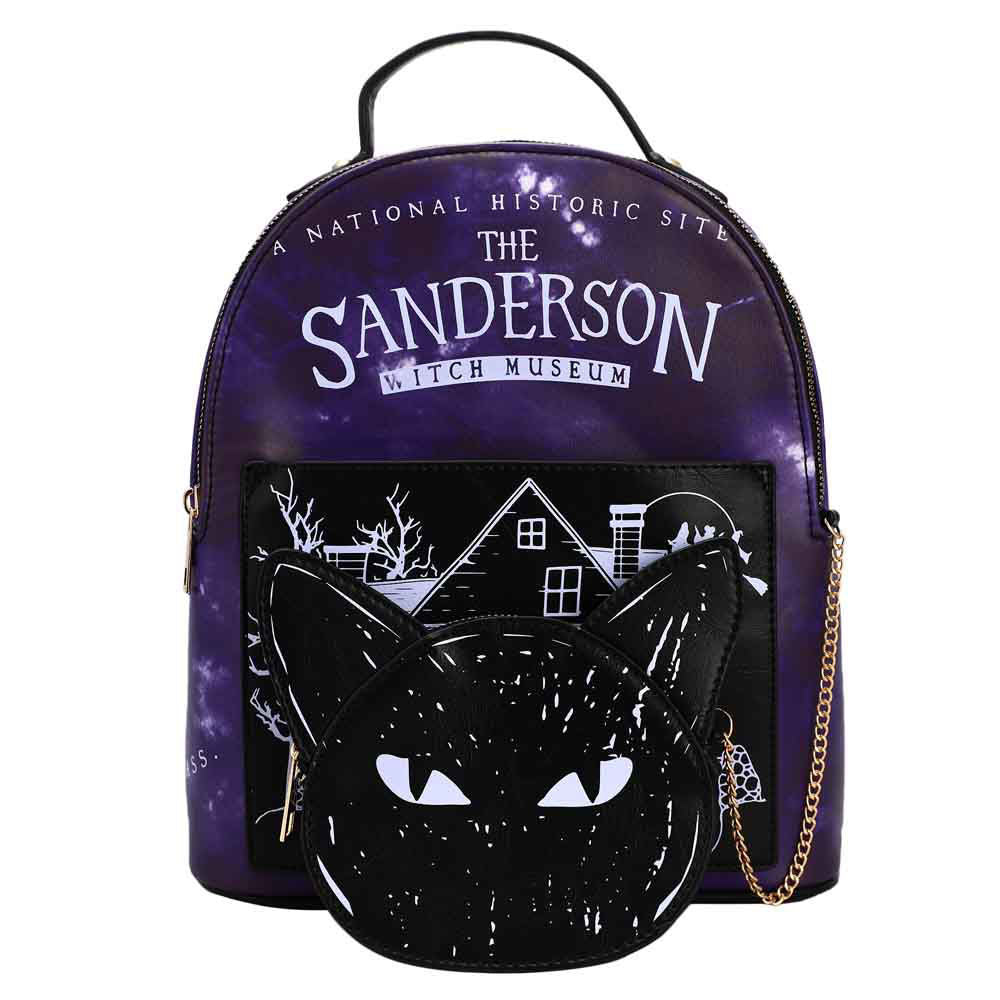DISNEY HOCUS POCUS THE SANDERSON MUSEUM MINI BACKPACK & COIN PURSE