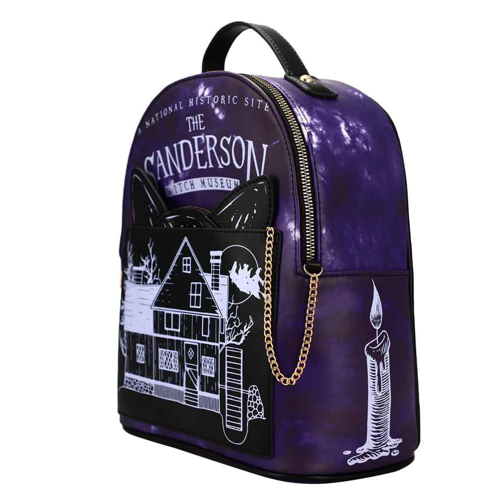 DISNEY HOCUS POCUS THE SANDERSON MUSEUM MINI BACKPACK & COIN PURSE