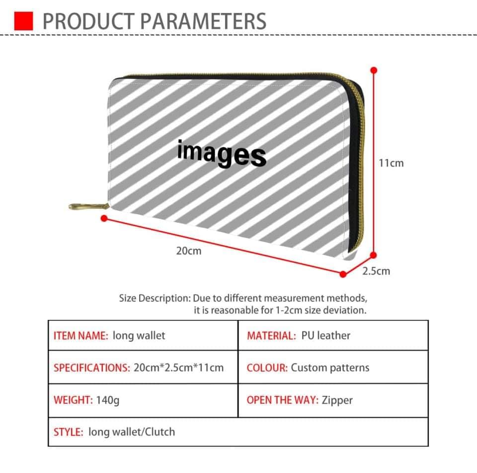 Artsy Dragon Wallet - Preorder - ETA late Feb