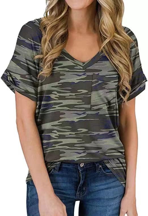Slouch Pocket T-Shirt Print Preorder
