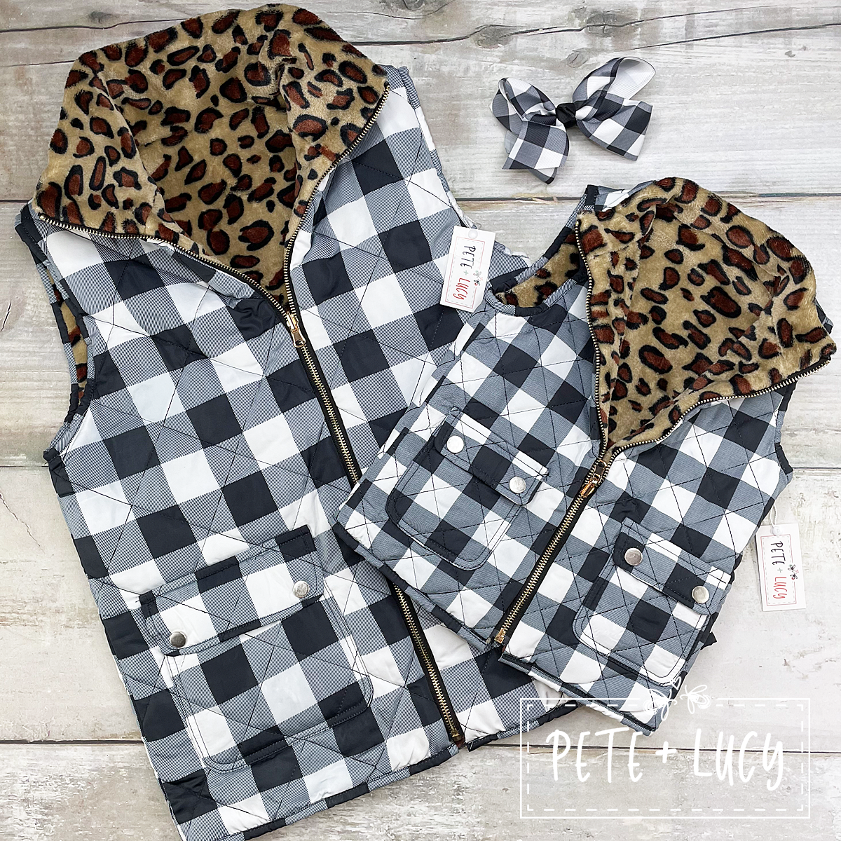 Wild About Plaid Adult Vest