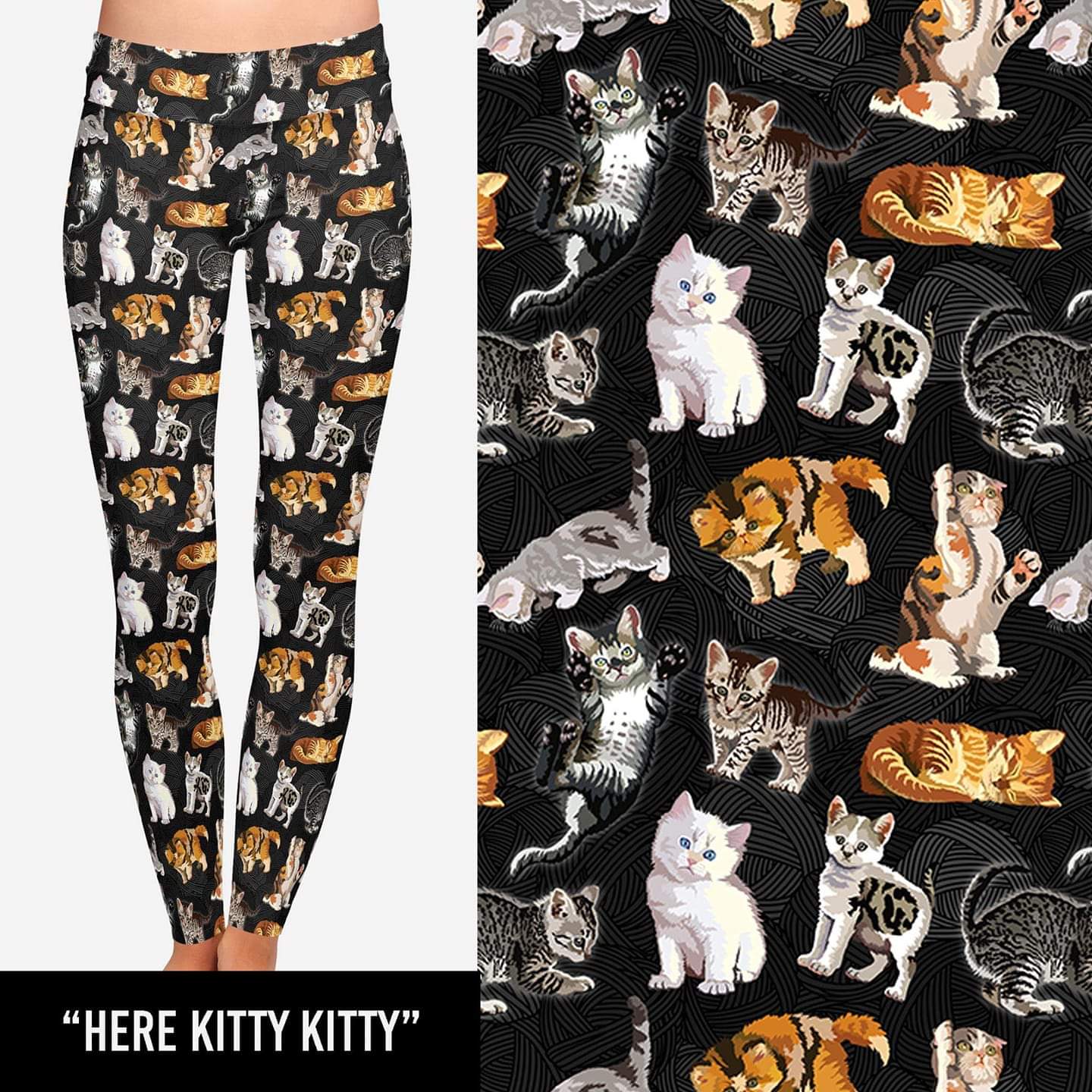 Here Kitty Kitty Leggings