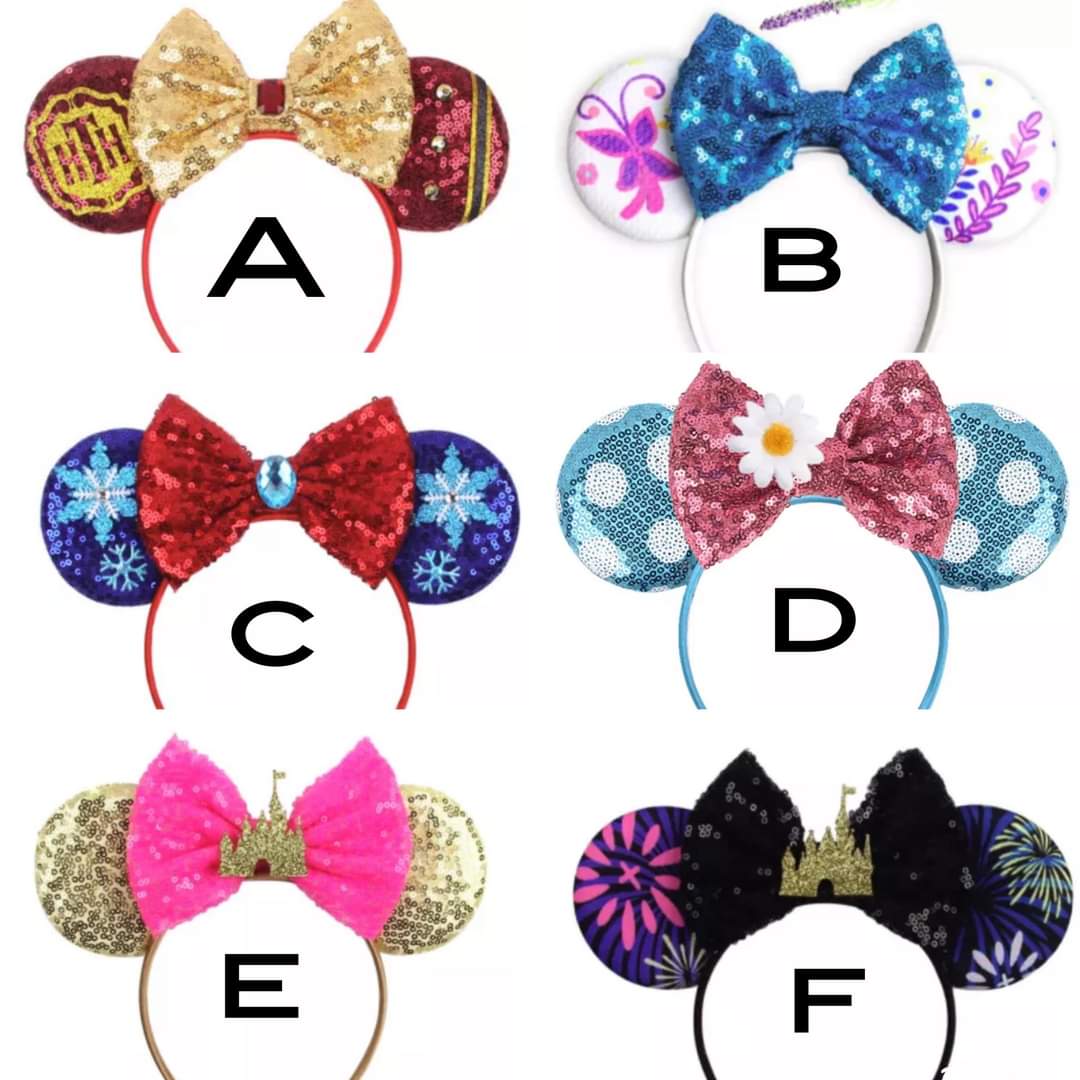 Mouse Ears Set 2 - Preorder