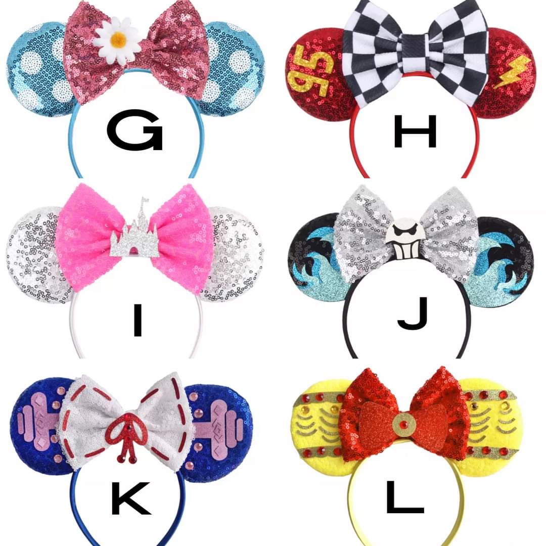 Mouse Ears Set 2 - Preorder