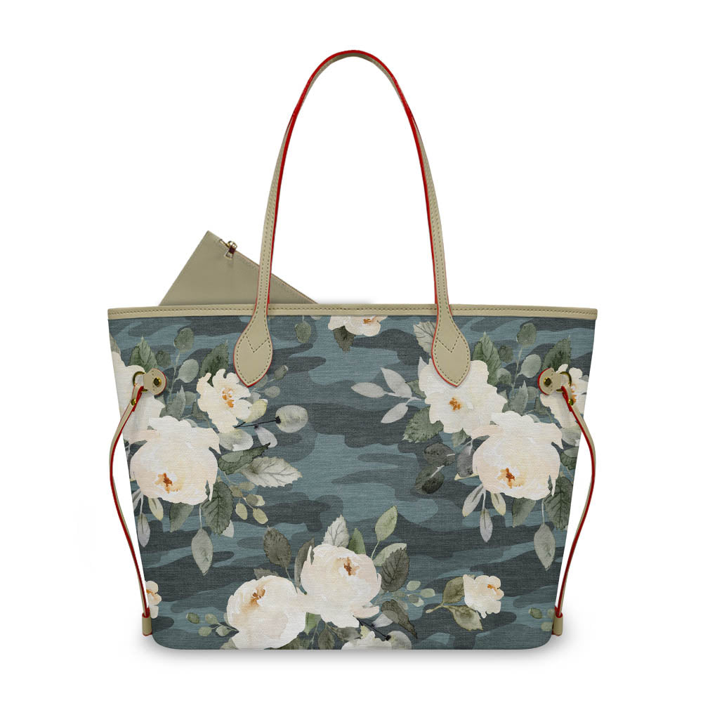 Floral Camo Neverfull Purse - Preorder