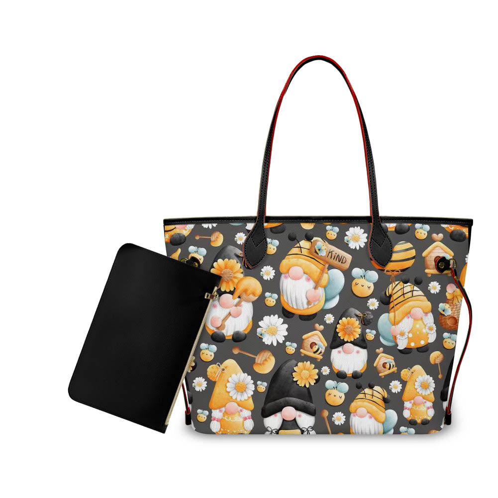 Honeybee Gnomes Purse - Preorder - Closing 4/30- ETA late May