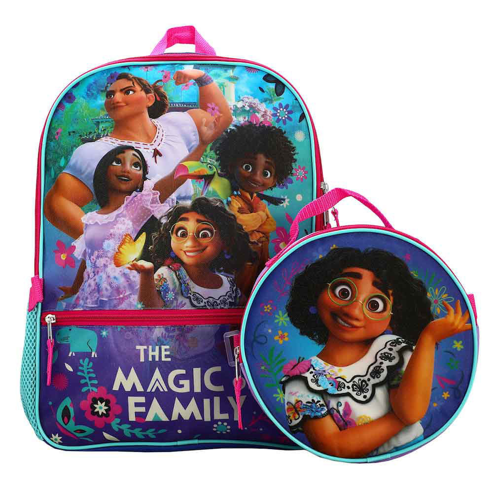 DISNEY ENCANTO THE MAGIC FAMILY YOUTH LUNCH TOTE & BACKPACK