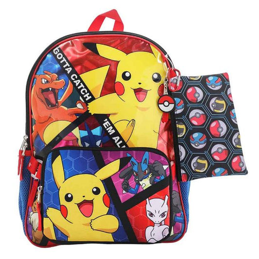 POKEMON GOTTA CATCH 'EM ALL 5PC BACKPACK SET