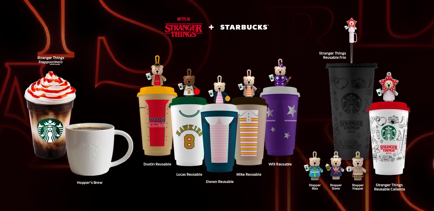 Starbucks Stranger Things Mexican Exclusive Release - Preorder