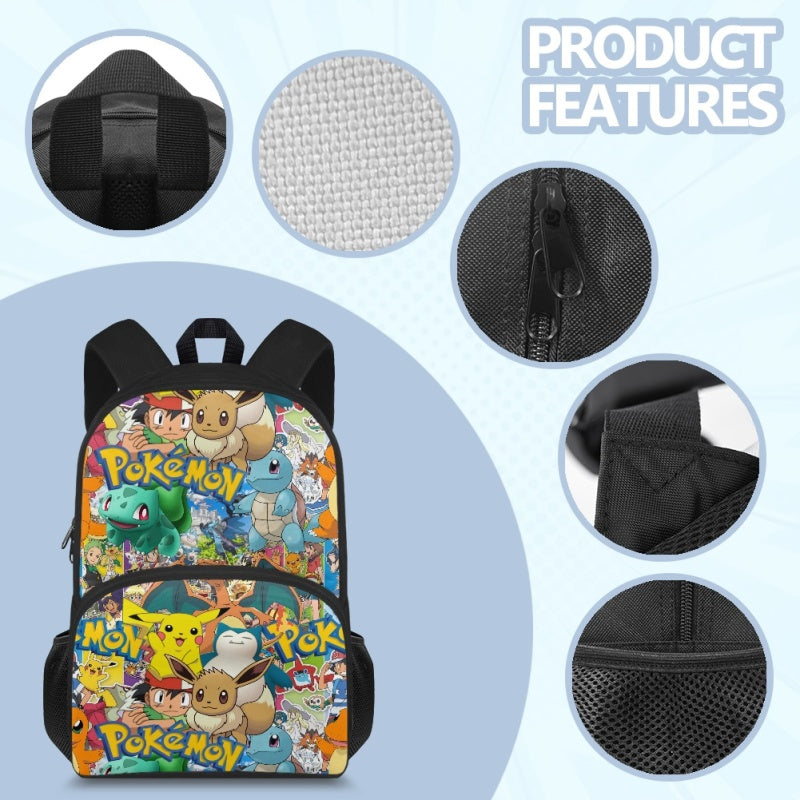 Catch Them All School Bookbag - Preorder - ETA Early Aug. 2024