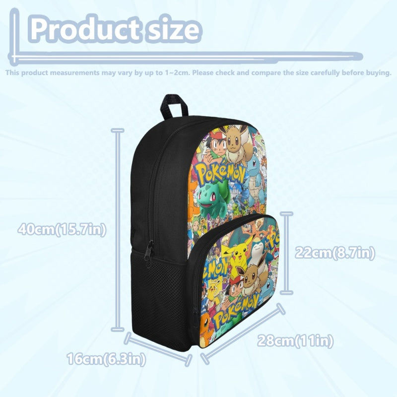 Catch Them All School Bookbag - Preorder - ETA Early Aug. 2024