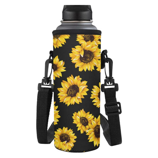 Sunflower Water Bottle Carrier Bag- - Preorder - ETA Early Aug. 2024