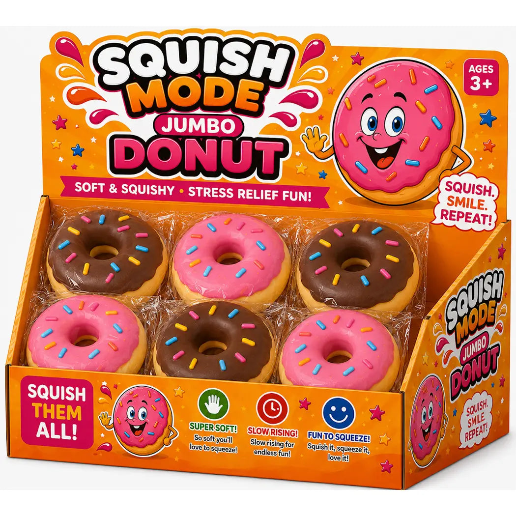 Jumbo Donut Sensory Toys-  Preorder - ETA Late Sept.