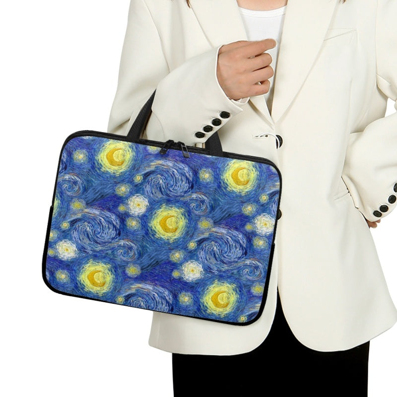 Starry Night Print Laptop Case - Preorder - ETA Early Aug. 2024