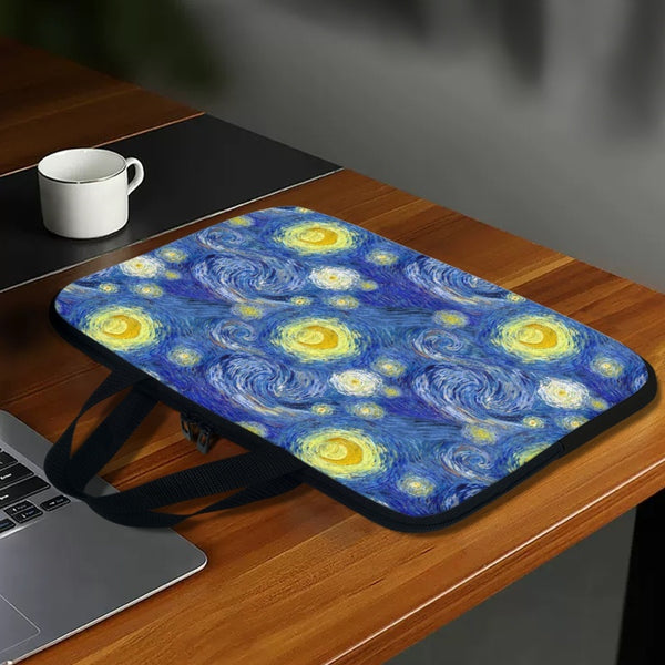 Starry Night Print Laptop Case - Preorder - Closing 7.28 - ETA late Aug.
