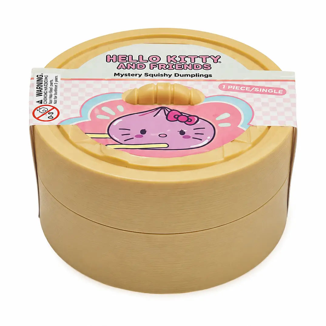 Authentic Sanrio Hello Kitty and Friends Mystery Squishy Dumpling Glow in the Dark Fidget- Preorder  - October