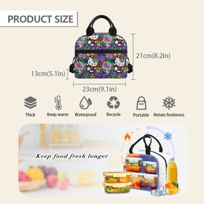 Kitty Lunch Tote - Preorder - ETA Early Aug. 2024