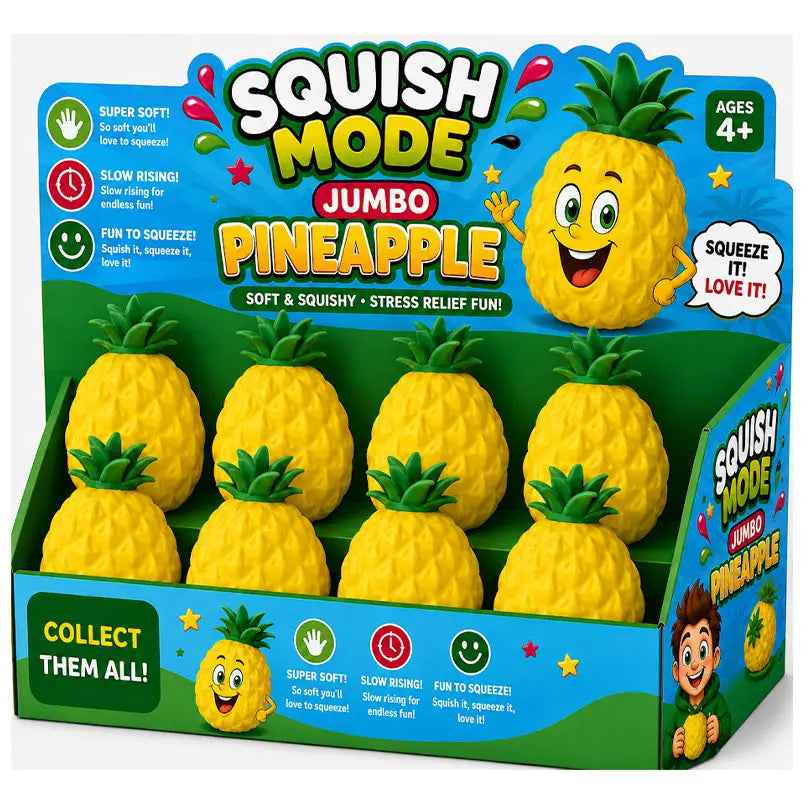 Jumbo Pineapple Sensory Toys-  Preorder - ETA Late Sept.
