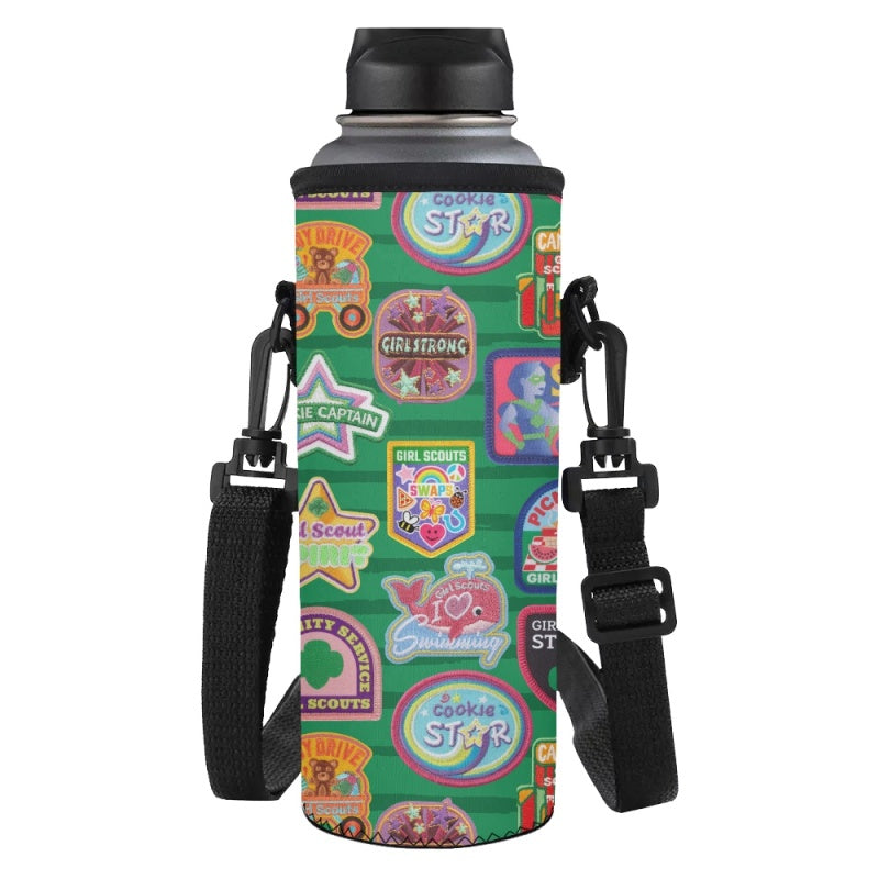 GS Patches Water Bottle Carrier Bag- - Preorder - ETA Early Aug. 2024