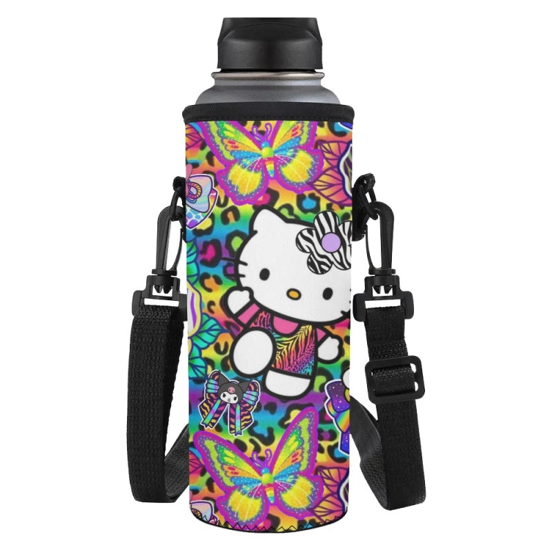 Kitty Water Bottle Carrier Bag- - Preorder - ETA Early Aug. 2024