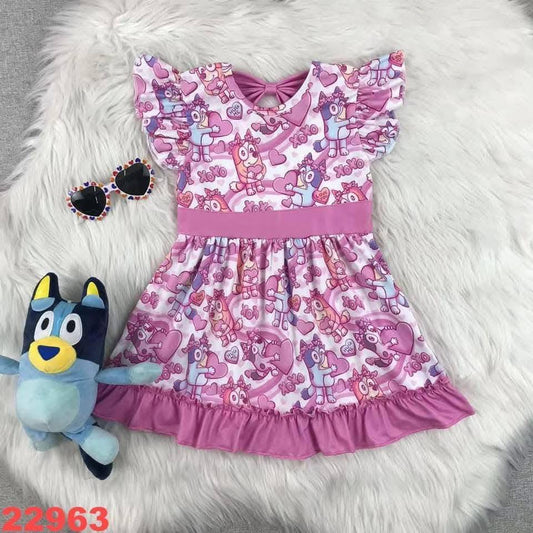 Bluey Valentine Dress
