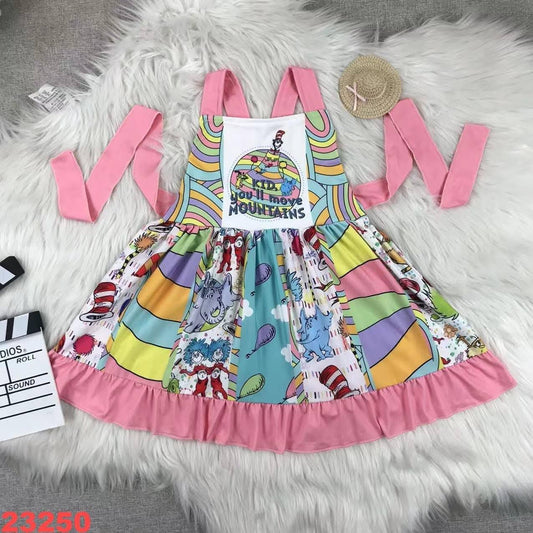 Places You will Go Book Twirl Dress